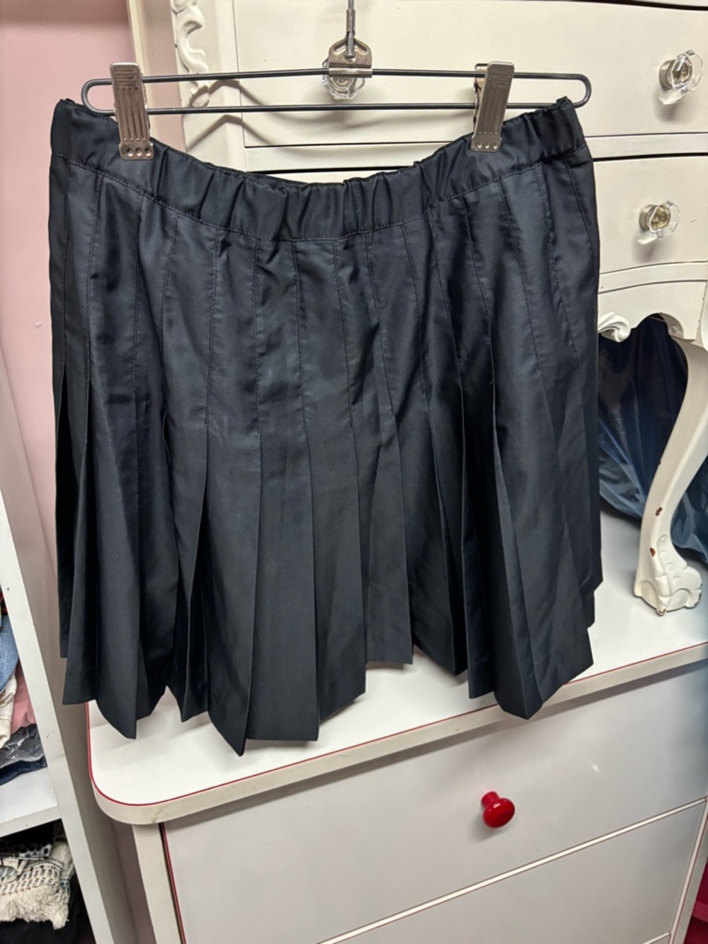 Nike Black Pleated Skater Skirt